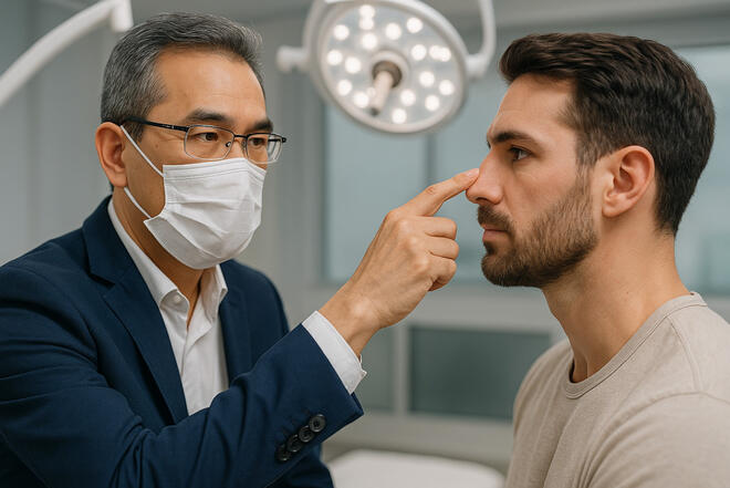 blog Cirugía de nariz para hombres: diferencias y resultados esperados